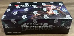 COMMANDER LEGENDS DRAFT BOOSTER BOX MTG Magic the Gathering - Image 1