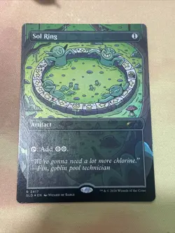 Secret Lair Commander Deck: Goblin Storm #2417 Sol Ring - Image 1