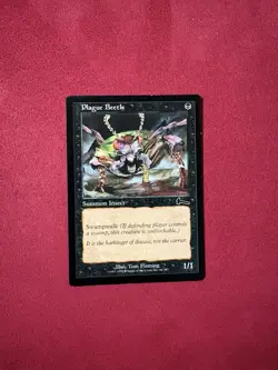 Plague Beetle - Urza’s Legacy Magic The Gathering MTG Classic Vintage - Image 1