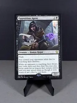 MTG Opposition Agent, Commander Legends, 141/361, Near Mint Unplayed - Image 1