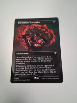 MTG Bloodchief Ascension (Borderless) Commander Masters - Image 1