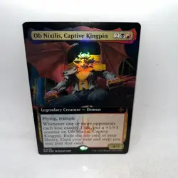Ob Nixilis Captive Kingpin Extended Art Magic The Gathering Foil - Image 1