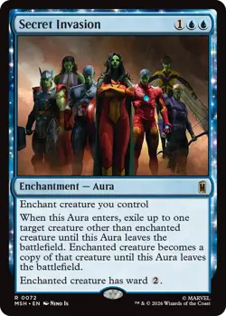 x1 Secret Invasion - Foil R MTG Marvel Super Heroes M/NM, English - Image 1