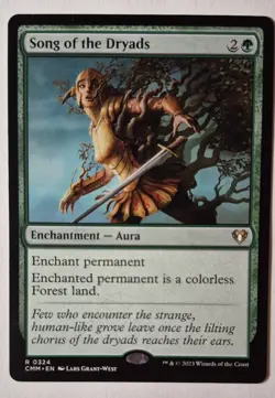 Song of the Dryads Commander Masters Regular - Image 1