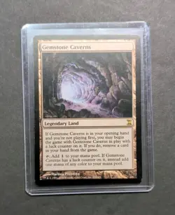 Gemstone Caverns (274) Time Spiral MTG Magic the Gathering LP - Image 1