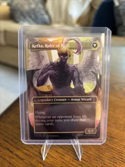 Magic MTG Final Fantasy - Kefka, Court Mage /ruler Of Ruin - Mythic wizard, Foil - Image 1