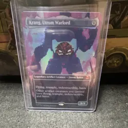Magic: The Gathering Krang, Utrom Warlord Foil Alt Art Mythic 0221 English - Image 1