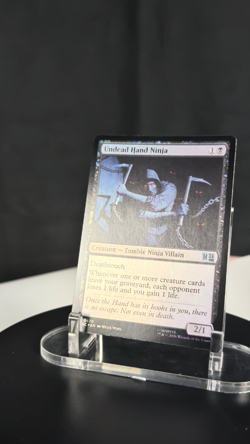 MTG Undead Hand Ninja TRADITIONAL FOIL NM Marvel Commander MSC #670 Uncommon - Image 2