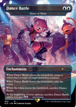 Dance Battle - Dance of Many SLD #442 Secret Lair Magic: The Gathering NM - Image 1
