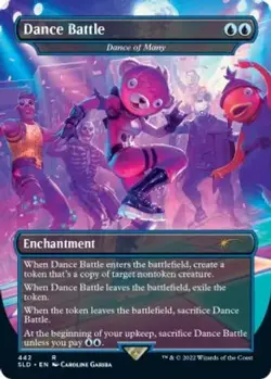 Dance Battle - Dance of Many SLD #442 Secret Lair Magic: The Gathering NM - Image 3