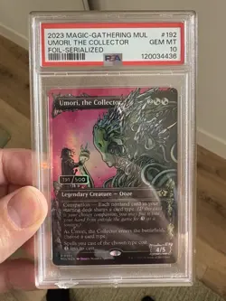 Umori, the Collector Serialized 191/500 Graded 10 PSA - Image 1