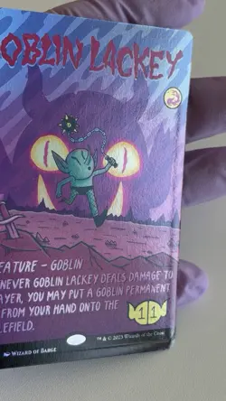 Goblin lackey - Foil - English - MTG Secret Lair - MP - Image 3