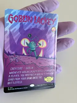 Goblin lackey - Foil - English - MTG Secret Lair - MP - Image 4