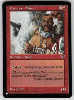 Dwarven Miner Uncommon The List Reprints MTG Near Mint 2020 - Image 1