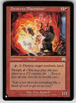 Dwarven Blastminer Uncommon The List Reprints 199/350 MTG Near Mint 2020 - Image 1