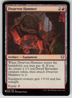 Dwarven Hammer Uncommon The List Reprints 133/285 MTG Near Mint 2020 - Image 1
