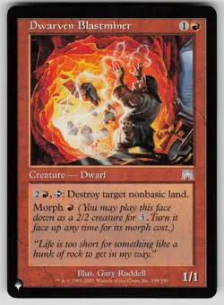 Dwarven Blastminer Uncommon The List Reprints 199/350 MTG Near Mint 2020 - Image 1