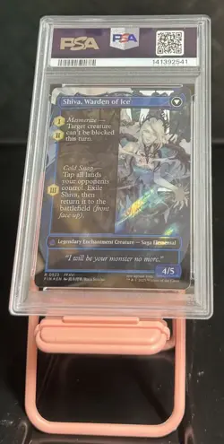 Jill Shiva’s Dominant Surge Foil #0523 PSA 10 Magic MtG Final Fantasy FIN - Image 2