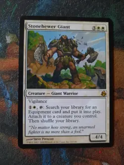 MTG Magic the Gathering - 1 x Stonehewer Giant - Morningtide - LP - Image 1
