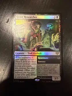 Grave Researcher Secrets of Strixhaven Foil MTG NM - Image 1