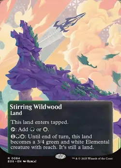 [MTG] Stirring Wildwood (Showcase) (0084) (EOS) NM - Image 1