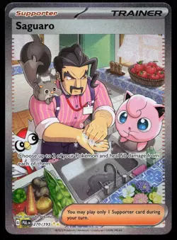 Saguaro 270/193 NM Paldea Evolved Special Illustration Rare Pokemon - Image 1
