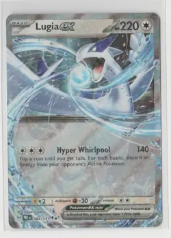 Lugia ex 082/131 Double Rare Prismatic Evolutions Pokemon Holo Near Mint - Image 1