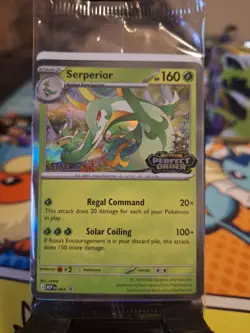 Pokemon Perfect Order STAFF Pre-Release Promo Pack SEALED - Image 1