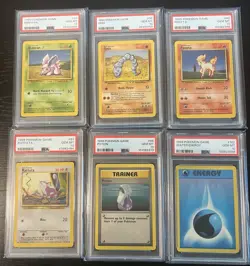 Lot Of 6 Pokemon Base Set - Image 1