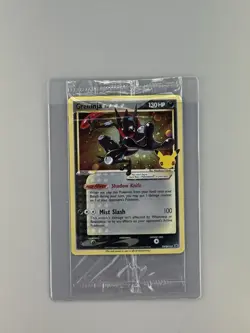 2021 Pokemon Celebrations Greninja Gold Star SWSH144 Black Star Promo SEALED NEW - Image 1