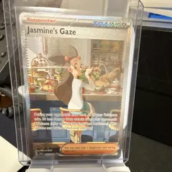 Pokemon TCG Jasmine's Gaze 245/191 Surging Sparks SIR Holo EN - Image 1