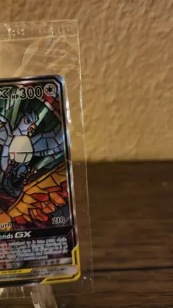 Moltres & Zapdos & Articuno GX SM210 Hidden Fates Promo TAG TEAM Stained Glass - Image 5