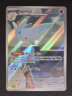 Togekiss Illustration Rare 235/217 Pokemon Ascended Heroes English NM - Image 1