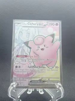 Lillie's Clefairy ex 173/159 Ultra Rare Full Art Holo EN - Image 1