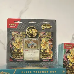Pokemon TCG Mega Evolution Ascended Heroes ETB + 2 Booster Bundles and blister - Image 3