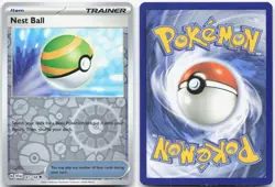 NEST BALL 181/198 Scarlet & Violet Pokemon Reverse Holo Uncommon Near Mint - Image 3