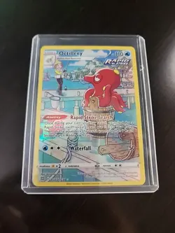 Pokemon TCG Octillery Brilliant Stars TG03/TG30 Holo Secret Rare - Image 3