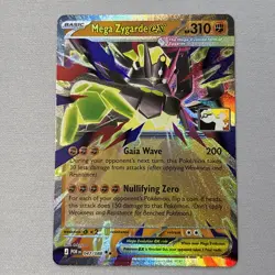 Mega Zygarde ex 047/088 Play Stamped Series 9 Pokemon TCG English MM - Image 1