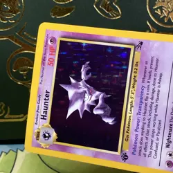 Pokemon 1st Edition Fossil Haunter Holo Rare 6/62 LP + NM - - Image 3