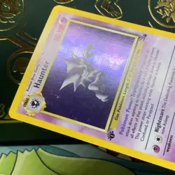 Pokemon 1st Edition Fossil Haunter Holo Rare 6/62 LP + NM - - Image 5