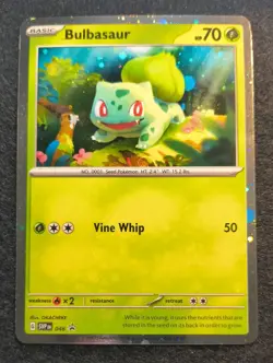 Pokemon | Bulbasaur | SVP 046 | 🌌🌀 GALAXY SWIRL 🌀🌌 | Cosmos Holo Promo - Image 3