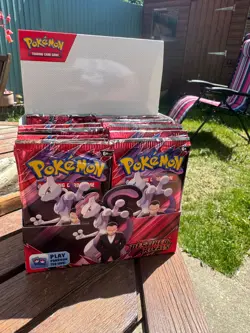 pokemon tcg destined rivals booster packs. SEALED - Image 1