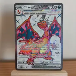 Pokemon TCG Charizard Ex 056 Black Star Promo Scarlet And Violet Rare Holo #1I - Image 1