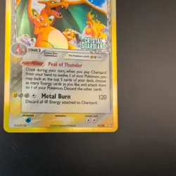 Charizard 4/100 EX Crystal Guardians 2006 Delta Species Reverse Holo Pokemon LP - Image 2