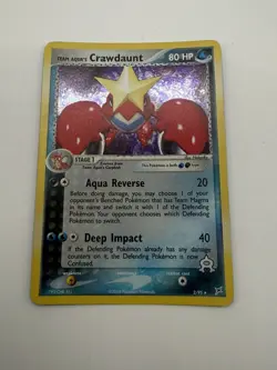 Team Aqua's Crawdaunt - 2/95 - Holo Rare - Team Magma vs Team Aqua - MP - Image 1