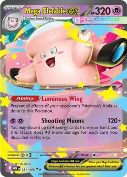 Mega Clefable ex NM Holofoil [POR - 031/088] - Image 1