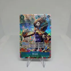Brook OP15-032 Alternate Art Adventure on Kami's Island Foil - One Piece TCG - Image 1