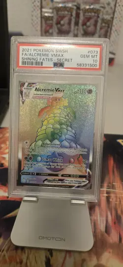 2021 Pokemon Alcremie VMAX Secret Rare 073/072 Shining Fates PSA 10 - Image 1