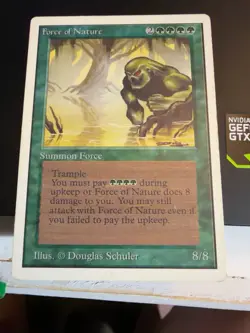 MTG: Unlimited Edition: Force of Nature: HP - Image 1