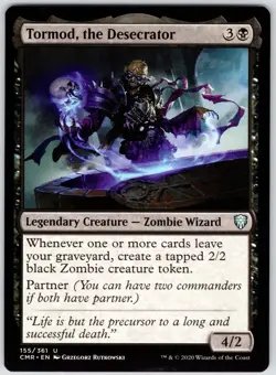 Tormod, the Desecrator 155 Uncommon Commander Legends Magic: The Gathering NM - Image 1